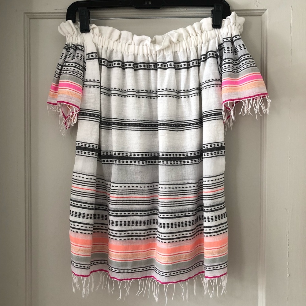 NWOT Lemlem Off the Shoulder Top